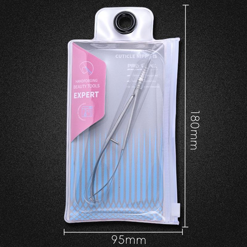 Russian-Style Stainless Steel Curved Scissors: Multifunctional Small Blades for Aquatic Plants & Professional Nail Art