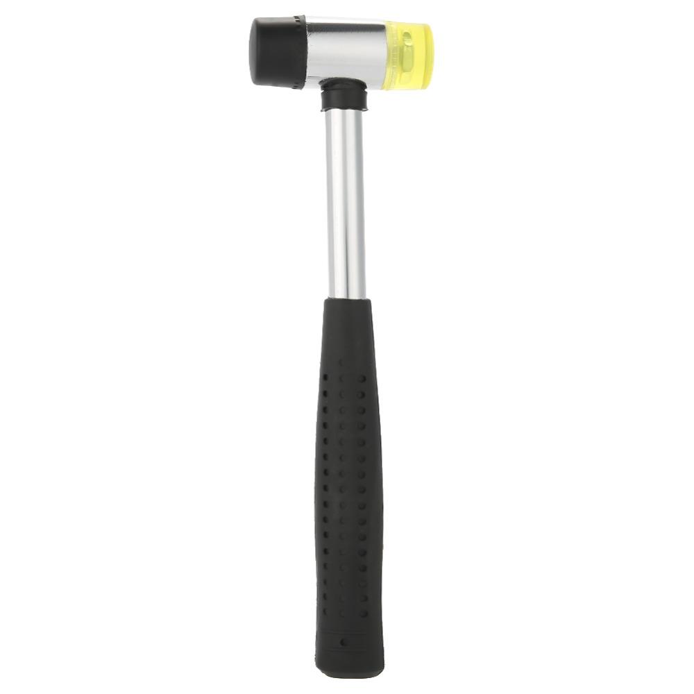 Rubber Material Rubber Hammer 25mm Size Double Faced Hammer Small Mallet  Woodworking Projects