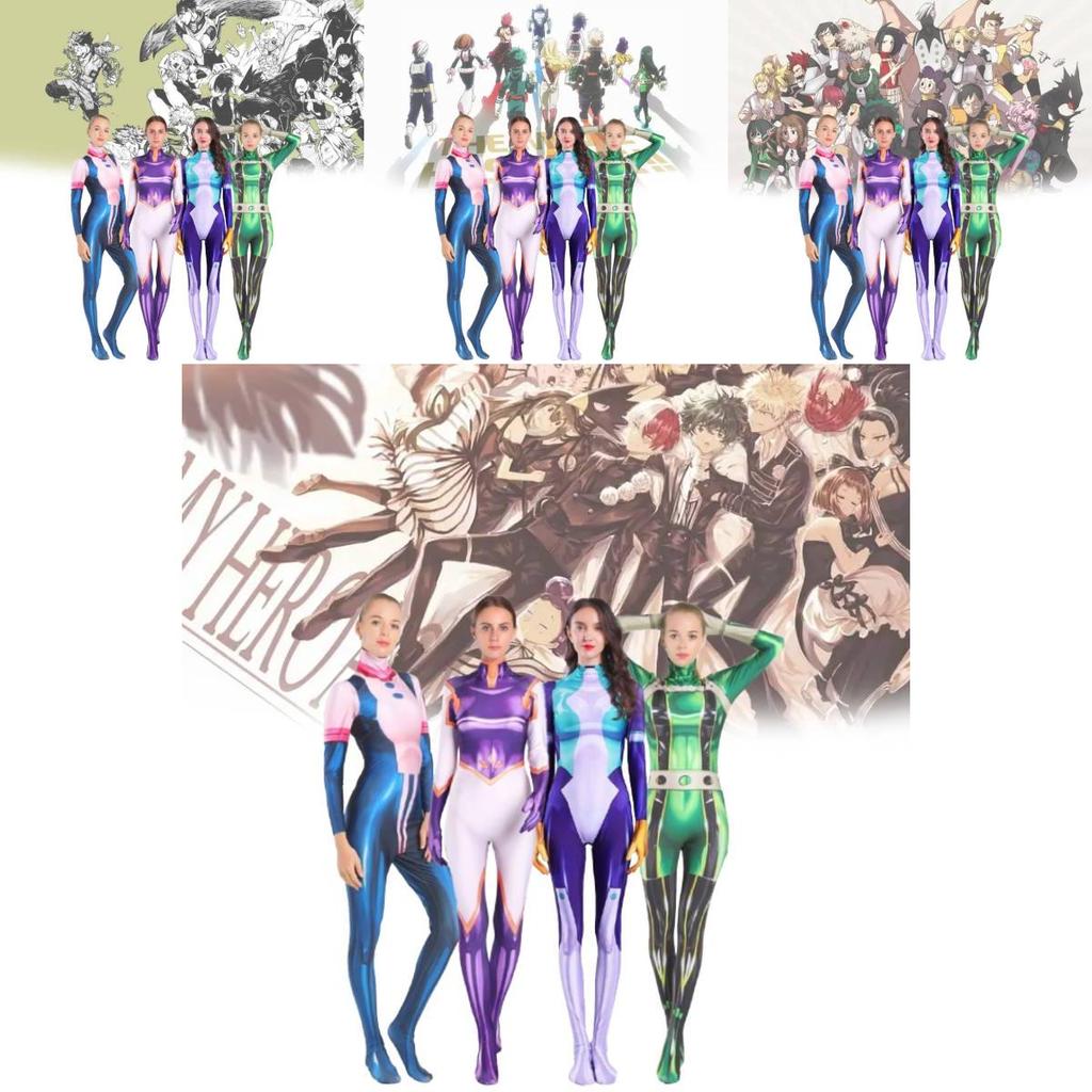 My Hero Academia Cosplay Costume For Kids And Adults With Polyester Fabric For Halloween And Stage Shows