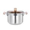 Lijia Stainless Steel Double-Handle Soup Pot