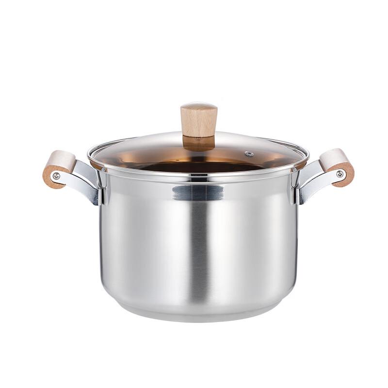Lijia Stainless Steel Stock Pot with Double Handles