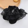 Thin Toddler Ruffle Ankle Socks Double-Layer Infant Summer Socks Delicate Baby Girls Lace Socks