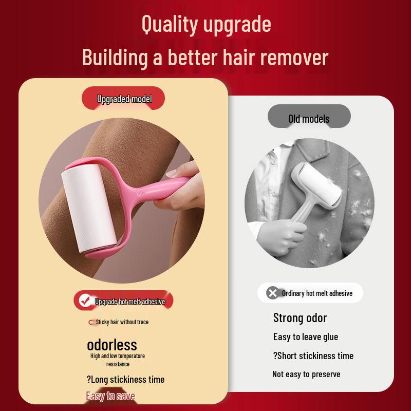 Tearable Lint Roller Brush: Cat Hair and Lint Remover