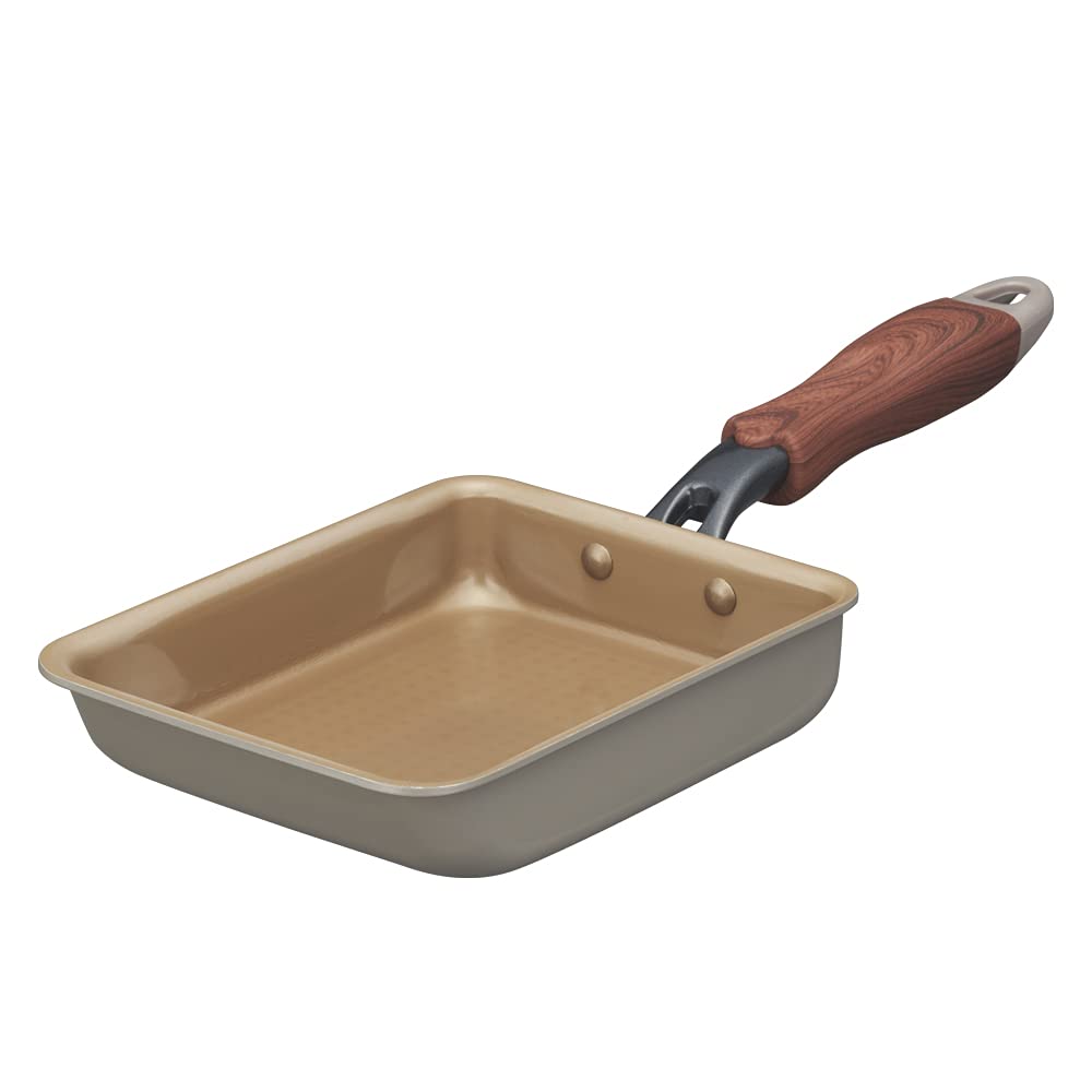 

Evercook Omelet 13 x 18 All Heat Source Compatible by Doshisha Pan, cm, (IH Compatible), Gray,