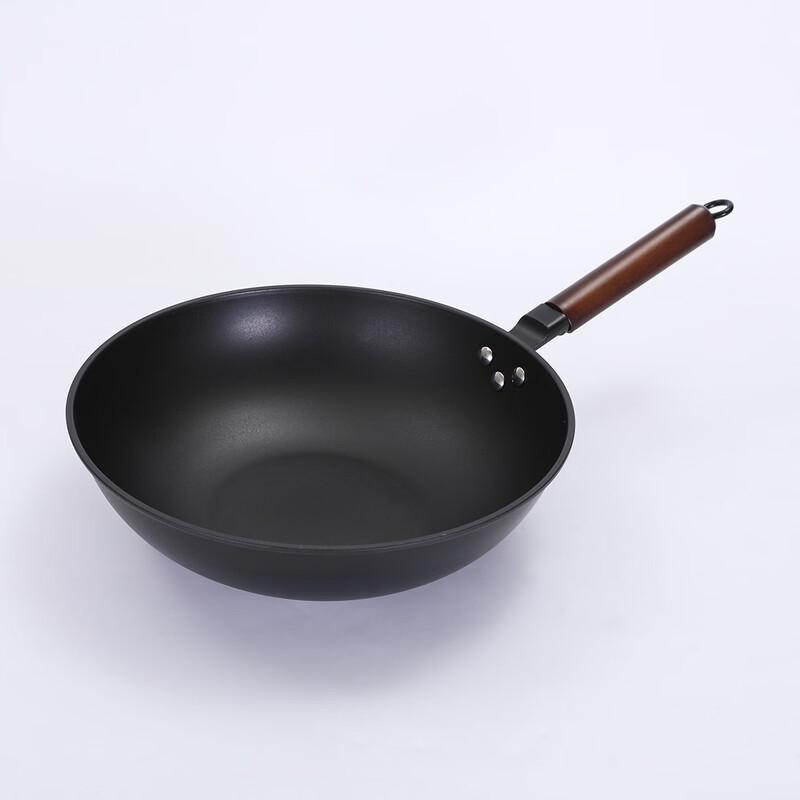 Zhi Shi Japanese Uncoated Iron Wok