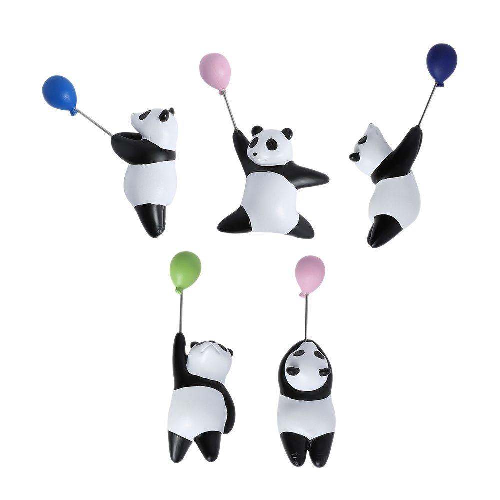 Resin Balloon Panda Magnets With Vibrant Colors For Refrigerator Decor Gifts And