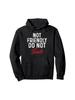 Unisex Fall Autumn Not Friendly Do Not Touch Distressed Letter Front Print Graphic Hoodie Casual Long Sleeve Pullover Top for Dail