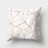Car Waist Pillow Geometric Sofa Pillow Case Polyester Creative Home Office Pillow Case
