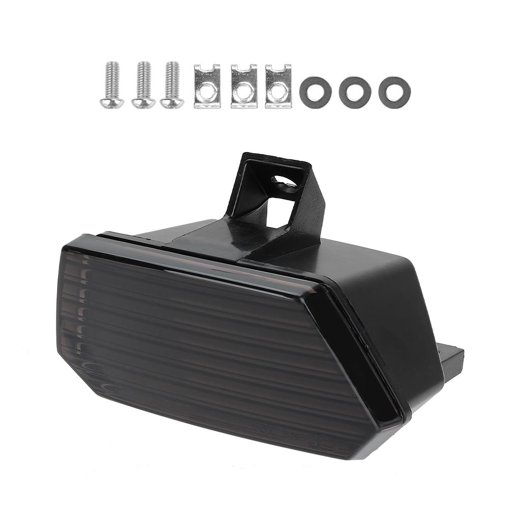 3-Wheel Motorcycle Smoked LED Tail Light White Rear Taillight Reverse Light for BRP Compatible with Can-Am Spyder F3 F3S (1PCS)