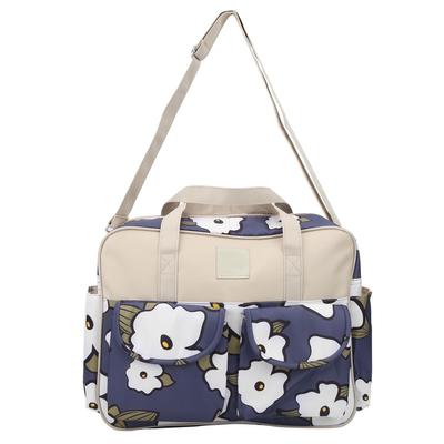 MultiFunctional Portable Diaper Bag Waterproof Stylish Shoulder Bag Organizer for Mom