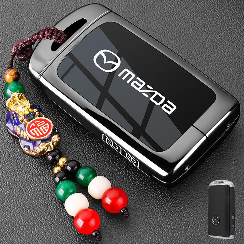 Compatible Key Cover for Mazda CX-5, CX-50, CX-4, CX-30, CX-8, and Atez 3 Angkesaila