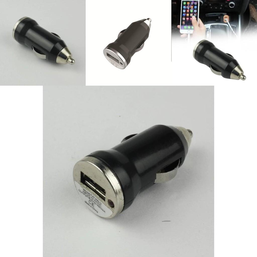 Universal Car Charger With Usb Bullets For Fast Charging And Mobile Devices
