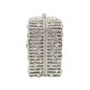 Boutique De FGG (in stock) Crystal Women Evening Clutch Bag Wedding Bridal Minaudiere Box Rhinestone Handbags and Purses
