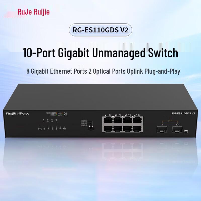 Ruijie Non-Managed Ethernet Switches
