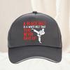 Black Belt Never Gave Up Karate Taekwondo Inspirational Baseball Cap Adjustable Dad Hat boxing training hats