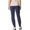 Columbia Solid Logo Print Waterproof Windproof Straight Leg Casual Pants Women bottoms Blue AR8895-466