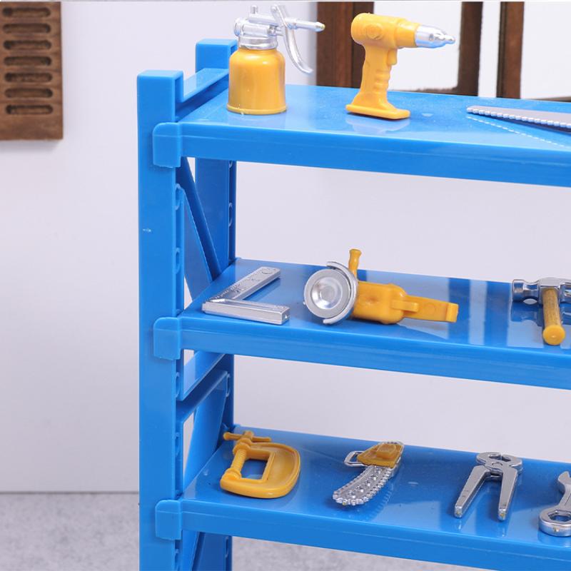 Miniature Tool Collection 30Pcs Set 1:12 Scale Perfect for Dollhouse Workshop Realistic Accessories