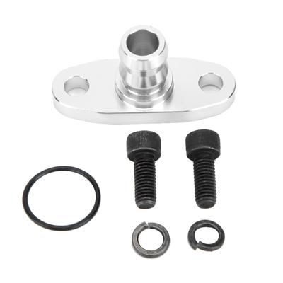 18mm Billet Turbo Ölablauf Rücklauf Flanschadapter für T3 T4 T3T4 T70 T04E Turbine