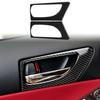 Real Carbon Fiber For Lexus IS250 2013- Car Front Door Handle Panel Decoration Stickers Auto Modification