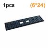 MOC City Train Tracks Flexible Straight Curved Soft Rail Switch DIY Building Block Models Railways Technical Train Parts  Bricks