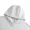 Anta Hooded Letter Logo Fleece Lined Loose Fit Pullover Long Sleeve Knit Casual Sweatshirt Unisex sweatshirt Heather-Gray 972618705N-10