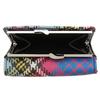 Trifold Wallet Bio Green Saffiano Clasp Blue Pink 51010018 S000V O102 [Vivienne Westwood] Women's [Item]