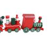 Cute Christmas   Rail Car Compartment Toy Christmas Decoration Ornament Children Gift Red