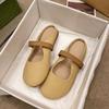 Stepping on shit feeling bag head slippers women's 2025 new soft bottom versatile flat bottom one pedal pregnant women half drag sandals women trend