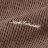 Mark Fairwhale Men's Thick Embroidered Colorblock Crew Neck Sweater