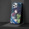Pokrowiec na Apple Iphone 11 13 12 Mini 14 Pro Max Xr 7 8 + Se 2020 Xs 6 6s Plus 5 5s Czarny silikonowy pokrowiec na telefon Anime Giyuu Tomioka