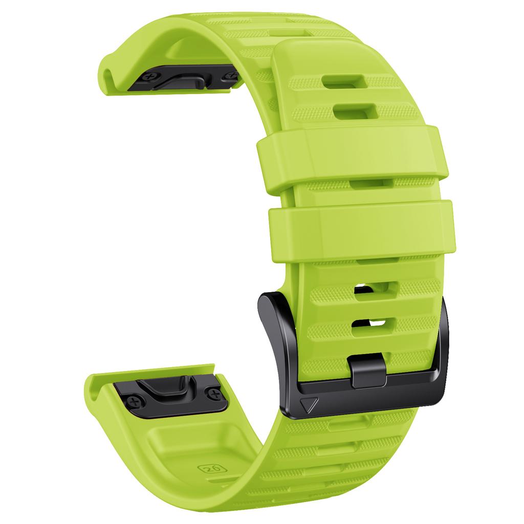 22/26mm Silicone Watch Strap For Garmin Fenix 8 Pro 8 7X/Instinct 2X/Tactix 8 7/Forerunner 965/Enduro 3 Replacement Watch bands