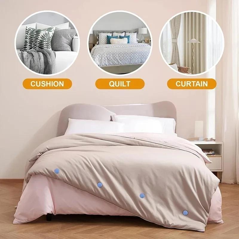 4-30x Duvet Pin Duvet Clips BedSheet Quilt Clip Anti-Slip Blanket Buckles Comforter Fixators Grippers Clothespins Mattress Pegs