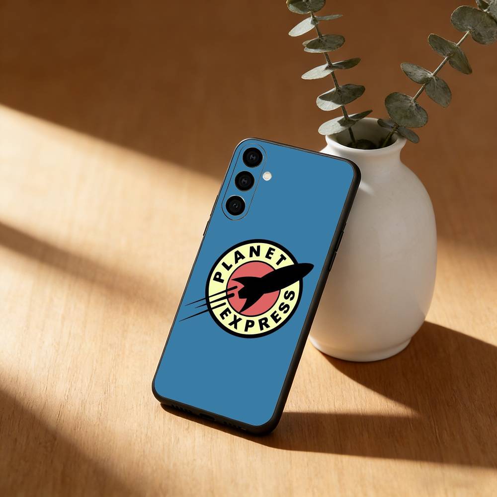 Cartoon F-Futurama wallpaper Phone Case For Samsung GalaxyA13,21s,22,31,32,52,53,71,72,73,Soft Black Cover