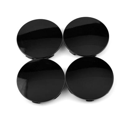 Wheel Center Cap 62mm 58mm 4 Pieces Black Wheel Center