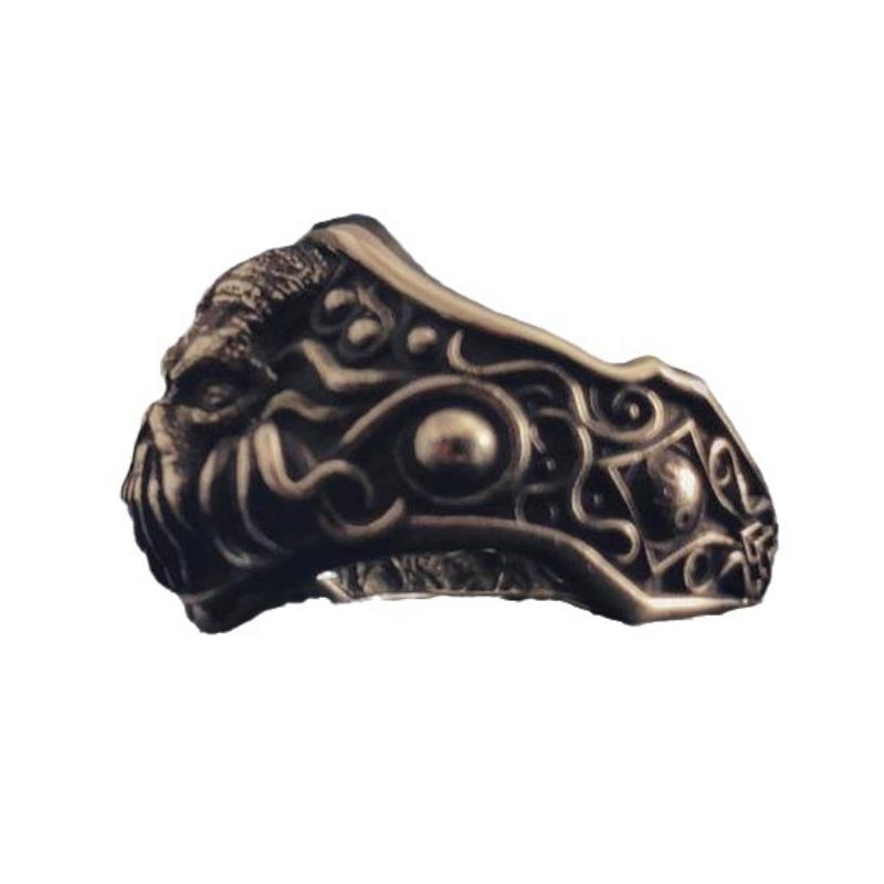 New Cthulhu Ring Men's Trendy Dream Ring Adjustable Ring Dark Magic Myth Jewelry