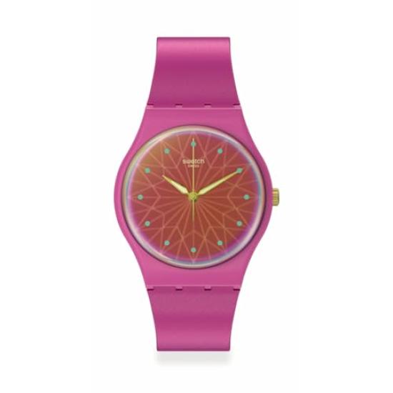 

[Swatch] Watch FANTASTIC FUCHSIA SO28P110 Pink