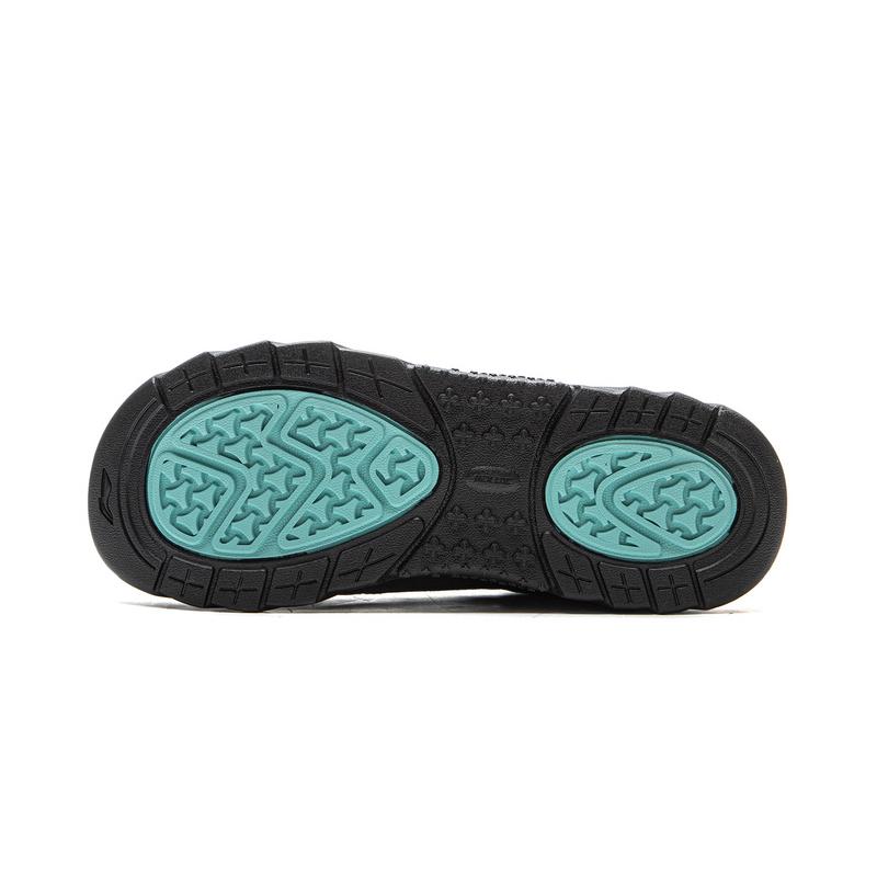 New LiNing CF Tracing, Forest Grace Cushioning, Abrasion Resistant Grip Low Top Hiking Shoes Unisex Blue Black AHTV029-1
