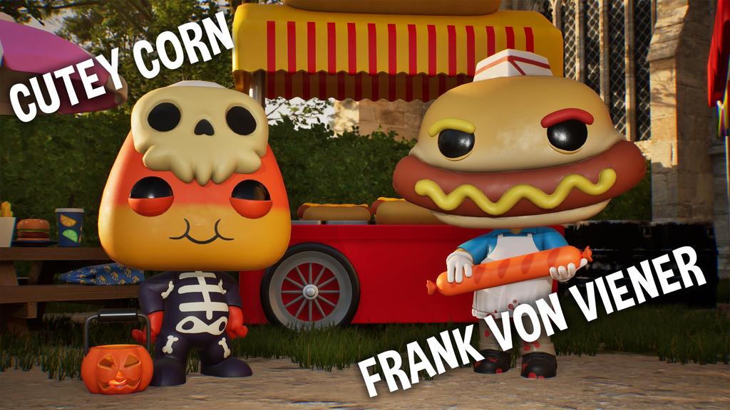 Funko Fusion Deluxe Edition Switch DLC Code FRANK VON Included - [First-time Bonus] (CUTEY CORN, VIENER)