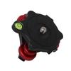 LP?64 Camera Tripod Ball Head Leveling Base Aluminum Triple Wheel Leveler Bubble Level