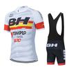 New 2025 Team BH Cycling Jersey Set Men's Cycling Clothing Bicycle Bib Shorts Mountain Road Bike Shirt Suit MTB Maillot Culotte