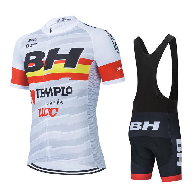 New 2025 Team BH Cycling Jersey Set Men's Cycling Clothing Bicycle Bib Shorts Mountain Road Bike Shirt Suit MTB Maillot Culotte