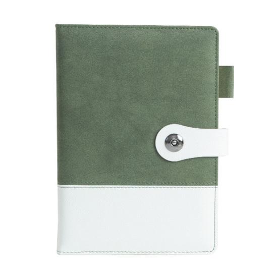 A5 Executive Notebook Thick Paper Notebook with Faux Leather Cover 192 Pages Personal Diary Notepad for Business Meetings