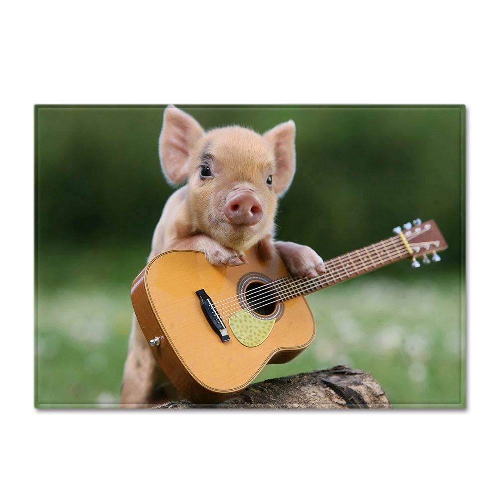 

Animal Large Carpet Feather Wind Bedroom Floor Mat 50*80cm