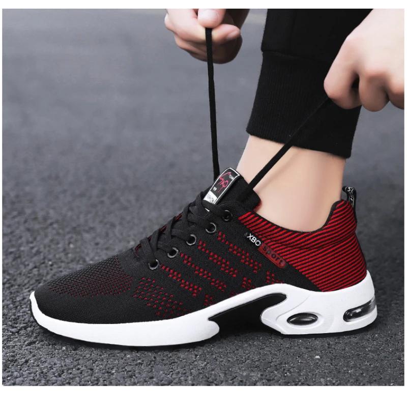 Men'S Designer Mesh Sneakers Lace-Up  Professional Running Shoes For Men Lightweight Male Outdoor Sports Tennis Shoe