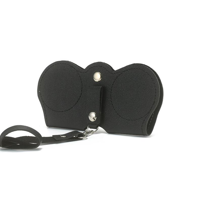 New glasses bag, sunglasses, sunglasses storage bag, leather glasses storage bag, glasses protective cover.