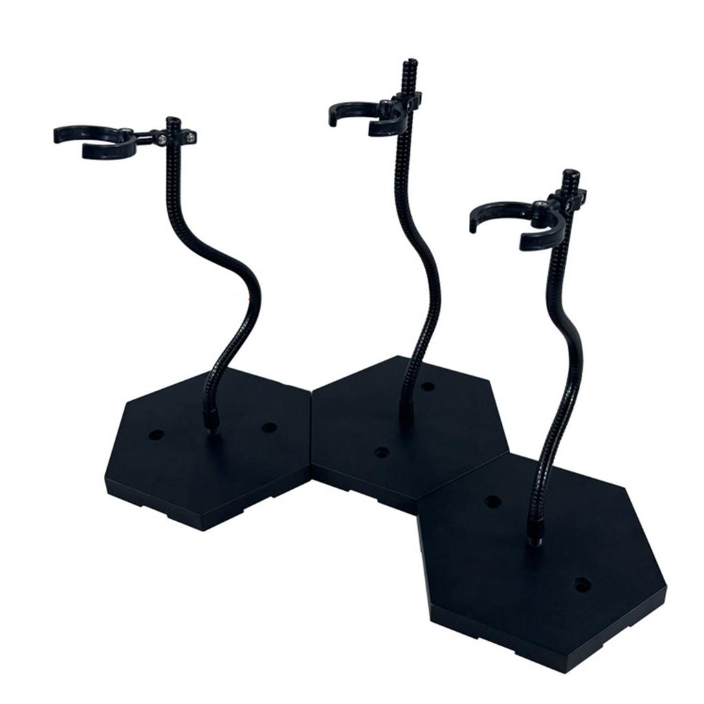 Flexible Snake Bone Bracket Stand Portable Hobby Display Stand with Flexible Spine for Action and Military Models