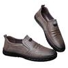 Leather Shoes Men's Shoes Formal Casual Shoes Men's Foot Cover Soft-soled Non-slip Shoes