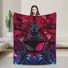 Vox Hazbined Plush Blankets  Creative Throw Blankets for  Sofa Bedding Lounge 150*125cm Bedspread