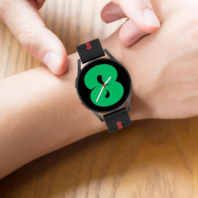 Silicone Band for GalaxyWatch 5 Pro Wrist Strap Bracelet Replacement Waterproof Sweatproof Smartwatch Belt