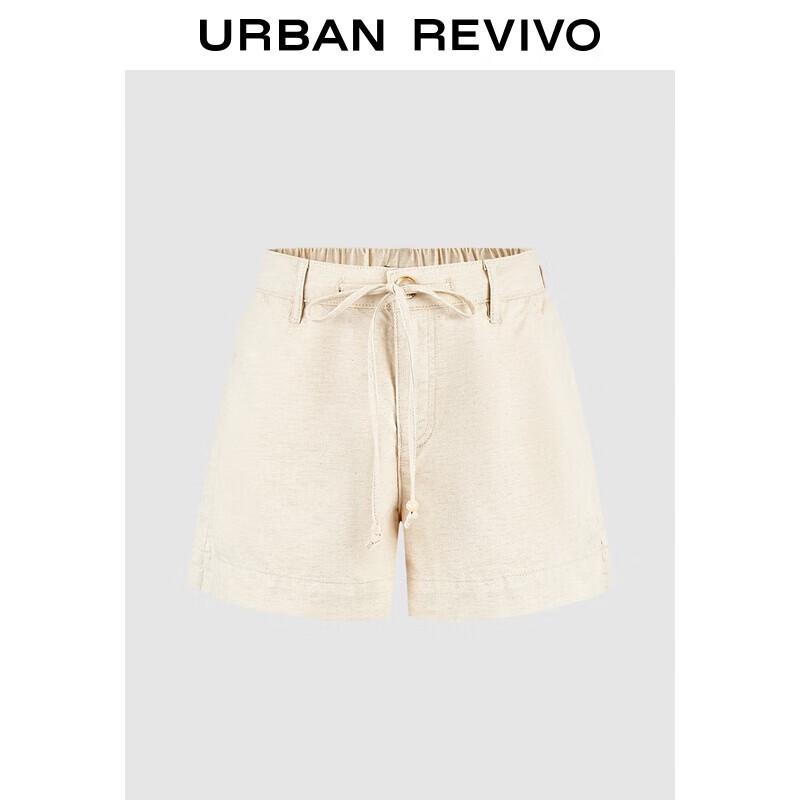 UR Women's High-Waisted Drawstring Casual Shorts